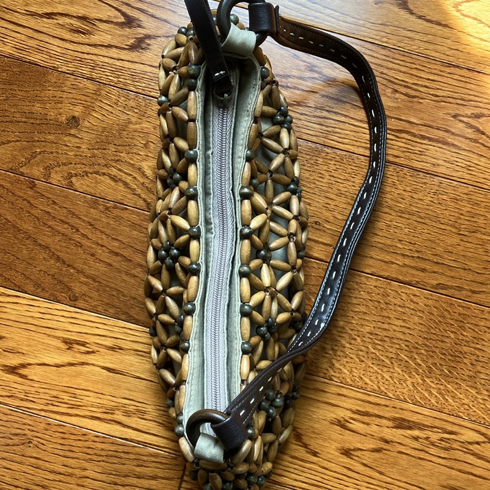 Nine West Cloth/Bead Small Shoulder Purse - Picture 6 of 12